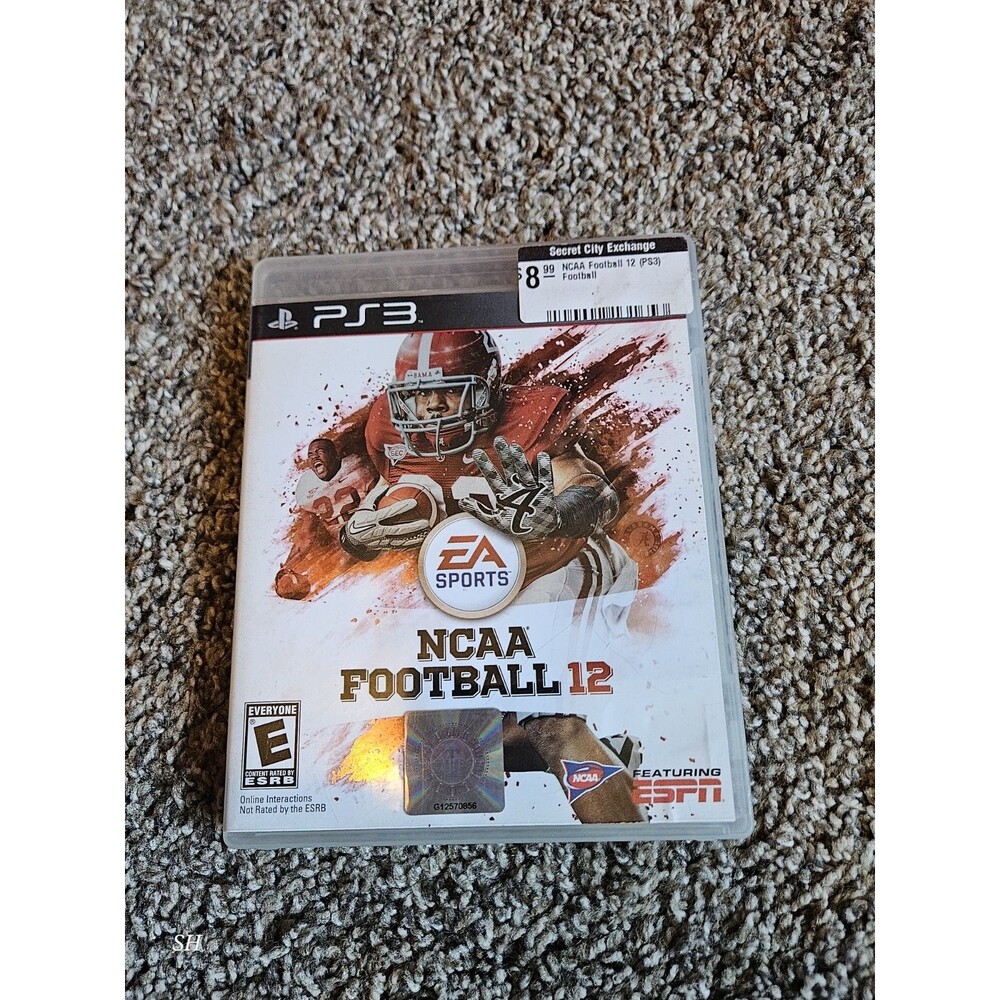 NCAA Football 12 for‎ PlayStation 3 PS3 Fast Shipping